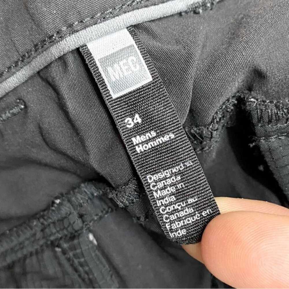 MEC Mountain Equipment Co Op Black Activewear Pants 34 - Picture 3 of 16